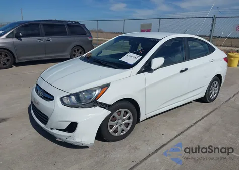 2013 Hyundai Accent Gls from USA, damaged, VIN KMHCT4AE2DU522208